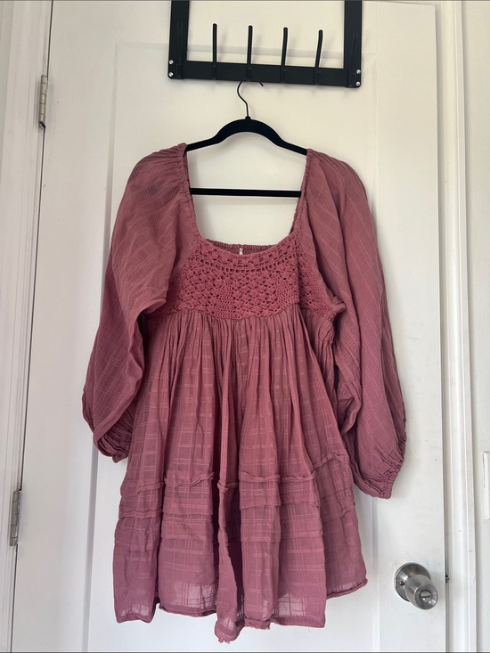 Free People Dresses & Skirts - Free People Mauve Pink Ari Mini Dress